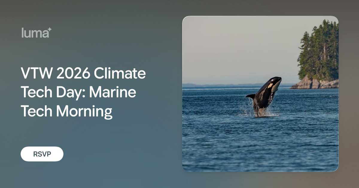 Climate Tech Day: Marine Tech Morning promotional image