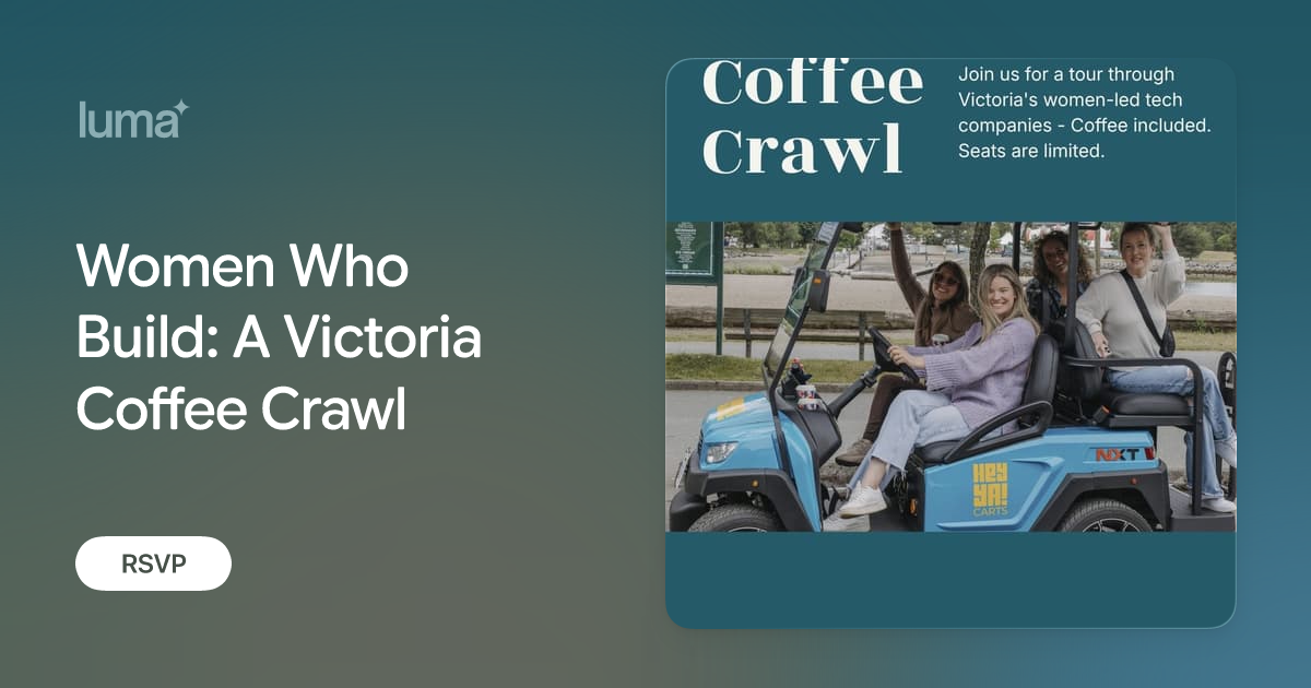 Women Who Build: A Coffee Crawl promotional image
