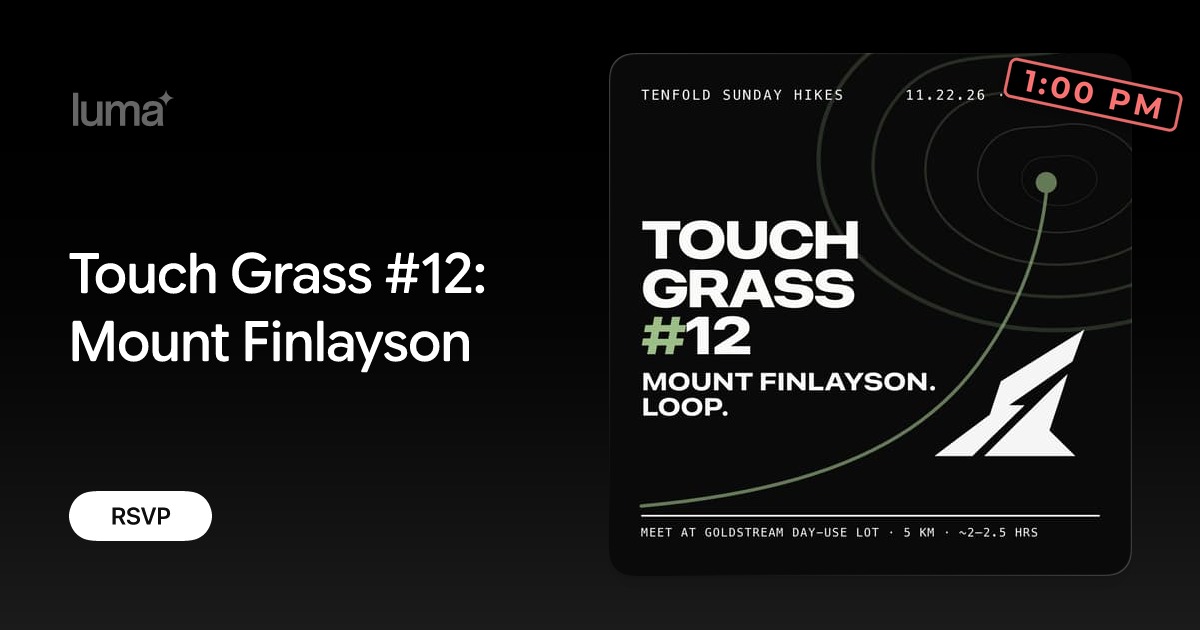 Touch Grass #12: Mount Finlayson promotional image
