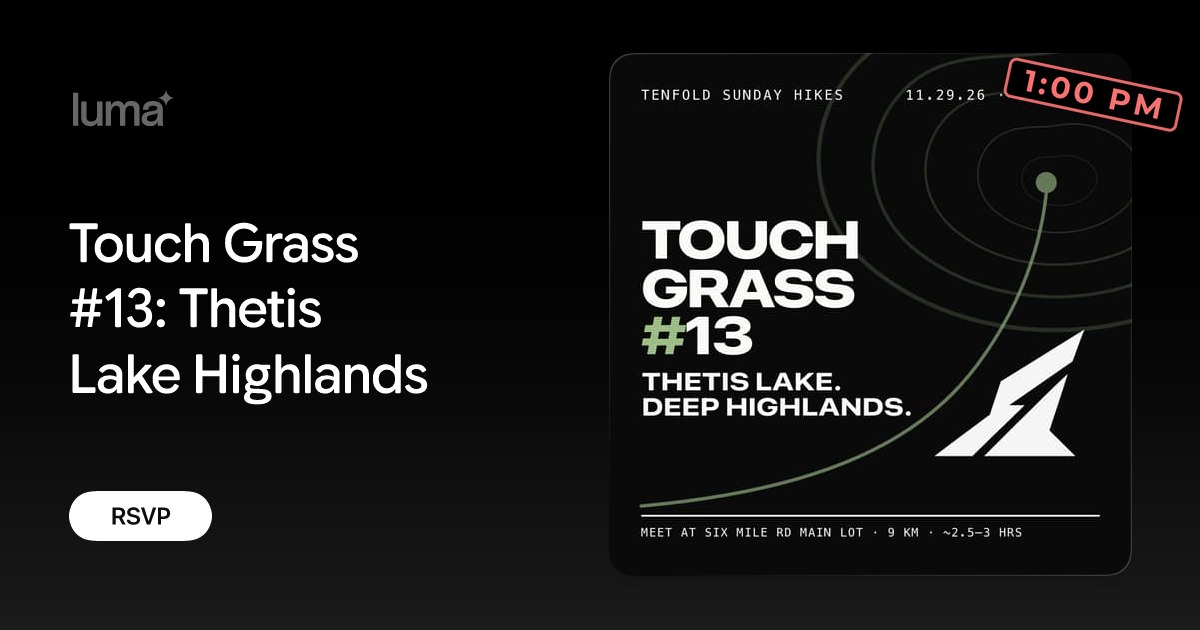 Touch Grass #13: Thetis Lake Highlands promotional image