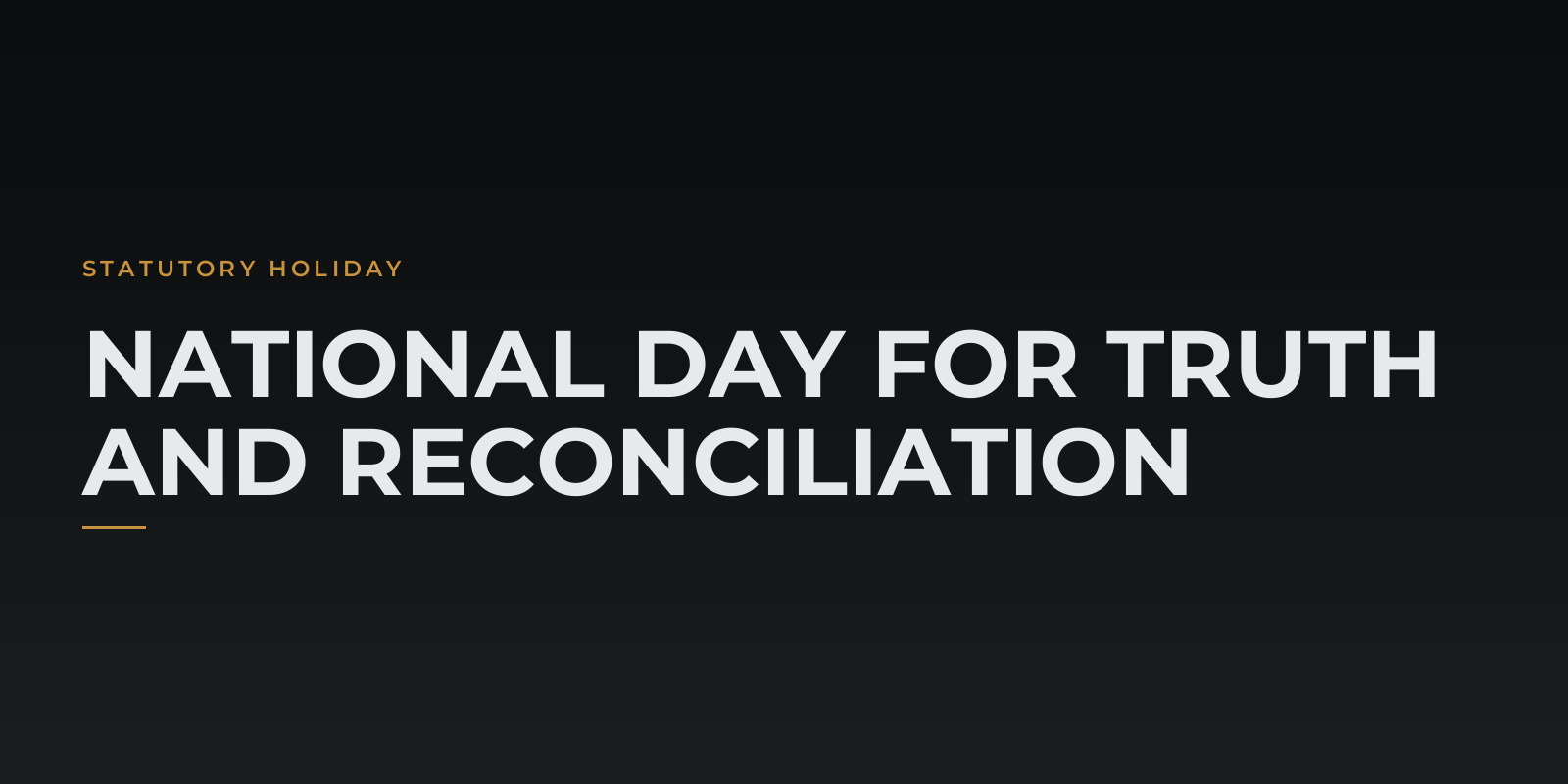 National Day for Truth and Reconciliation promotional image