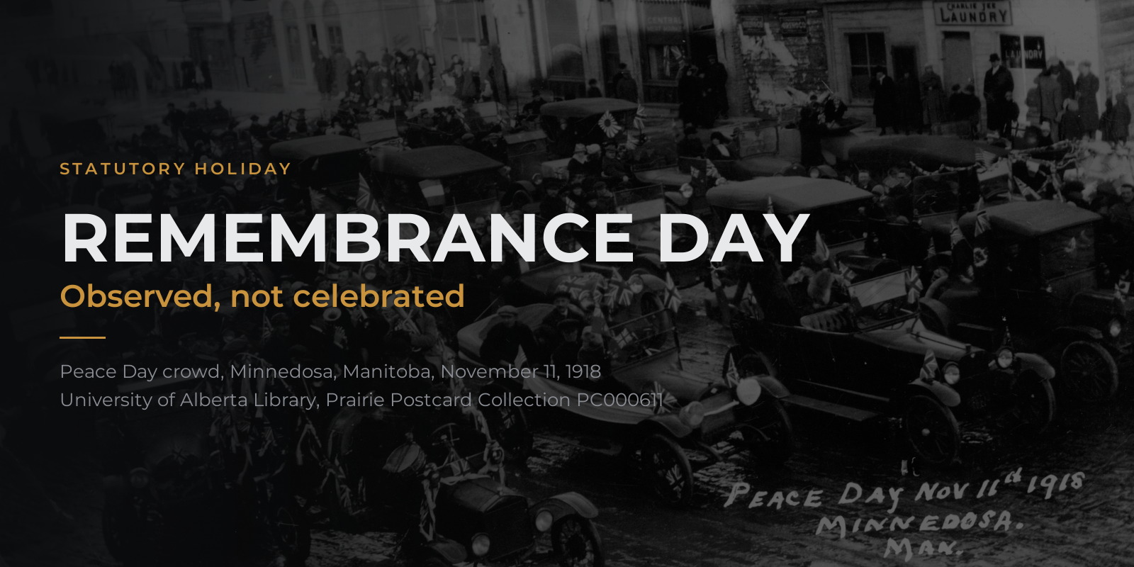 Remembrance Day promotional image