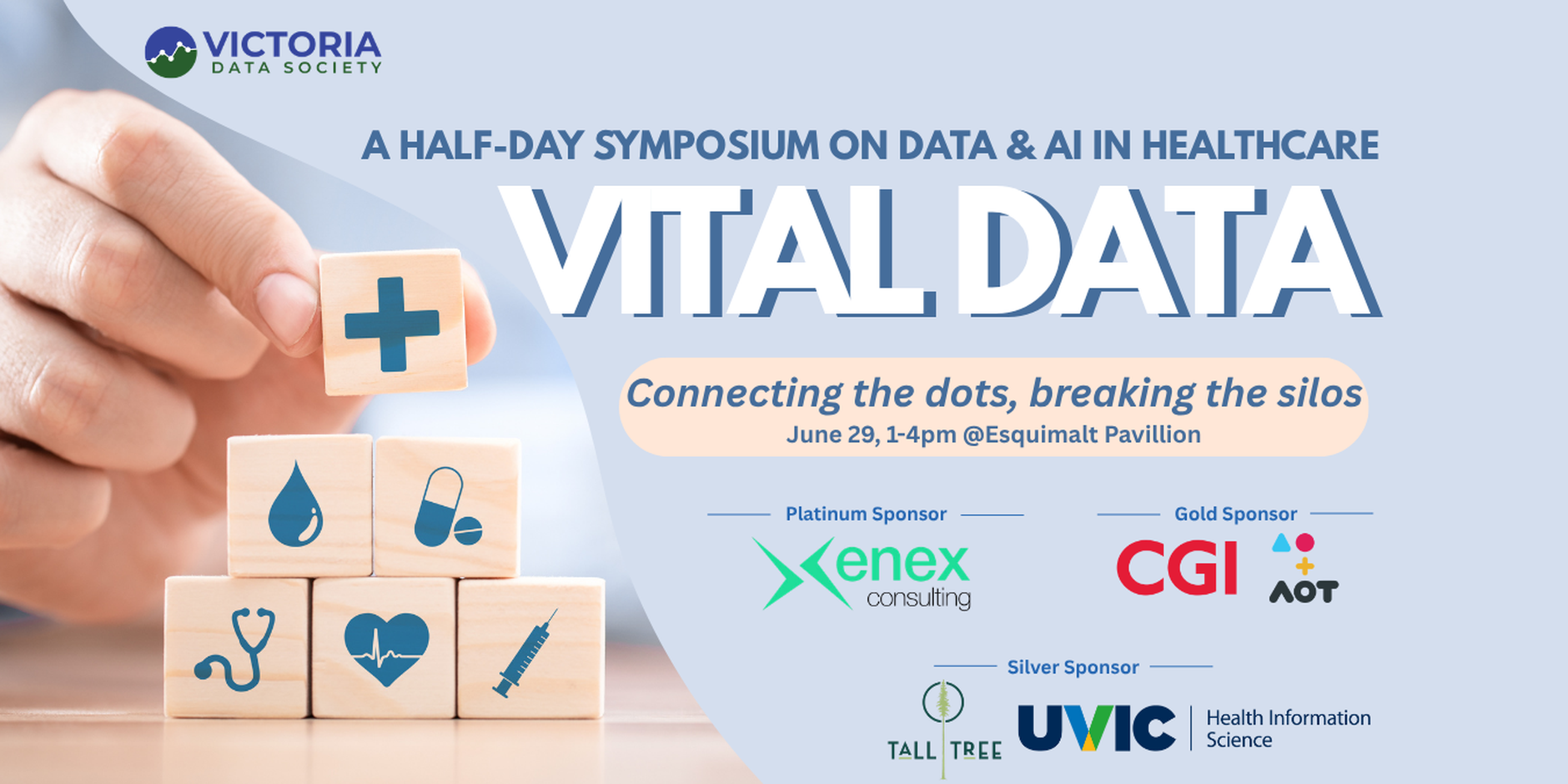 Vital Data: A Half-Day Symposium on Data & AI in Healthcare promotional image