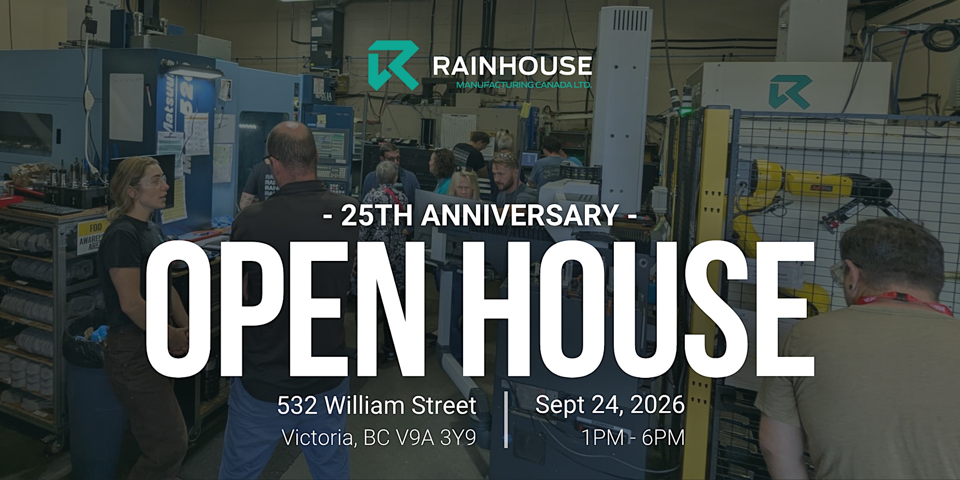 Discover Rainhouse's 2026 Open House promotional image