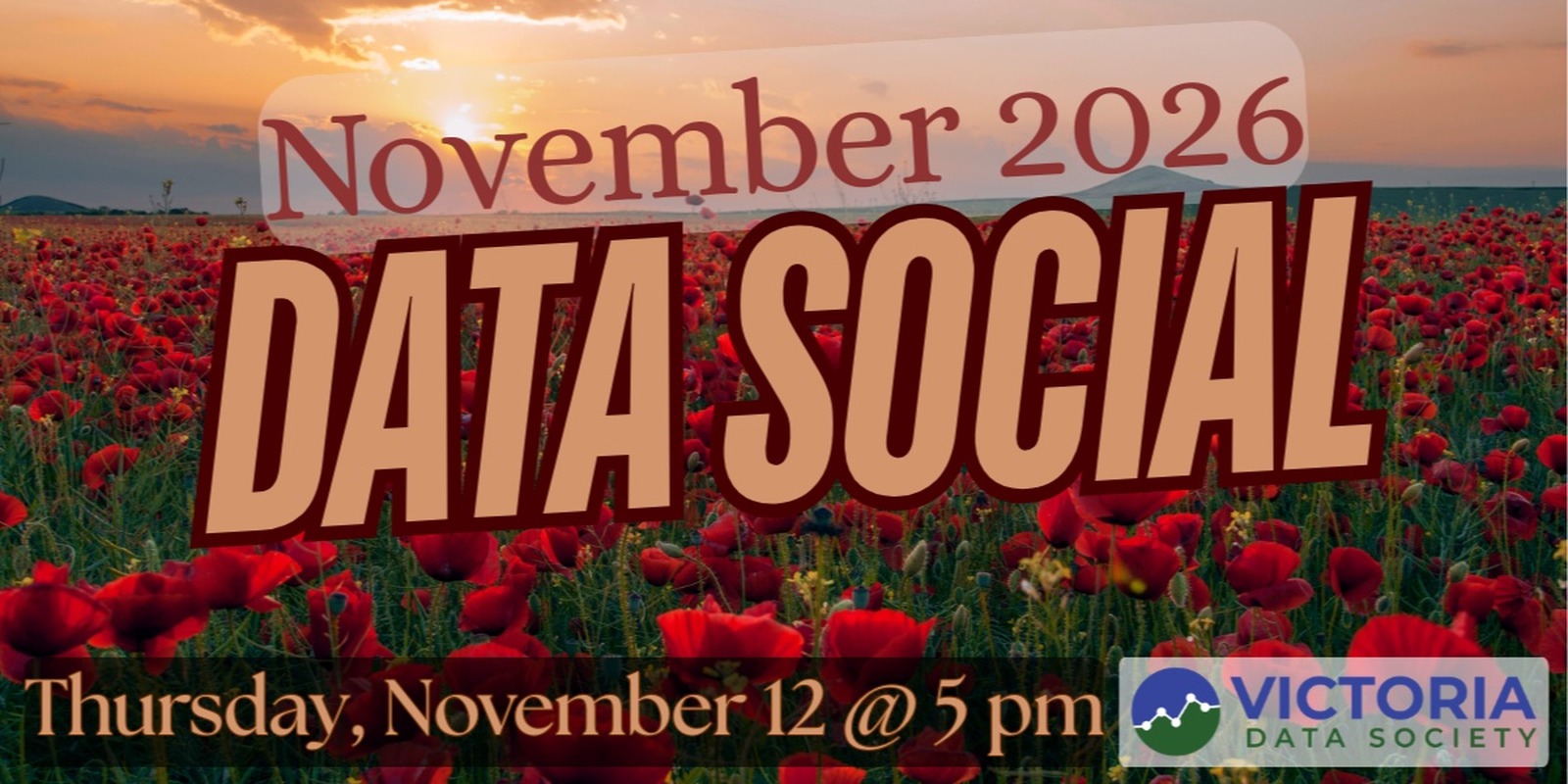 Data & Beer - Fall Social promotional image