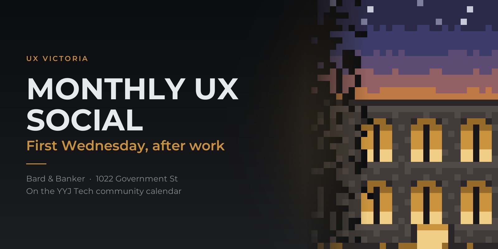 Monthly UX Social promotional image