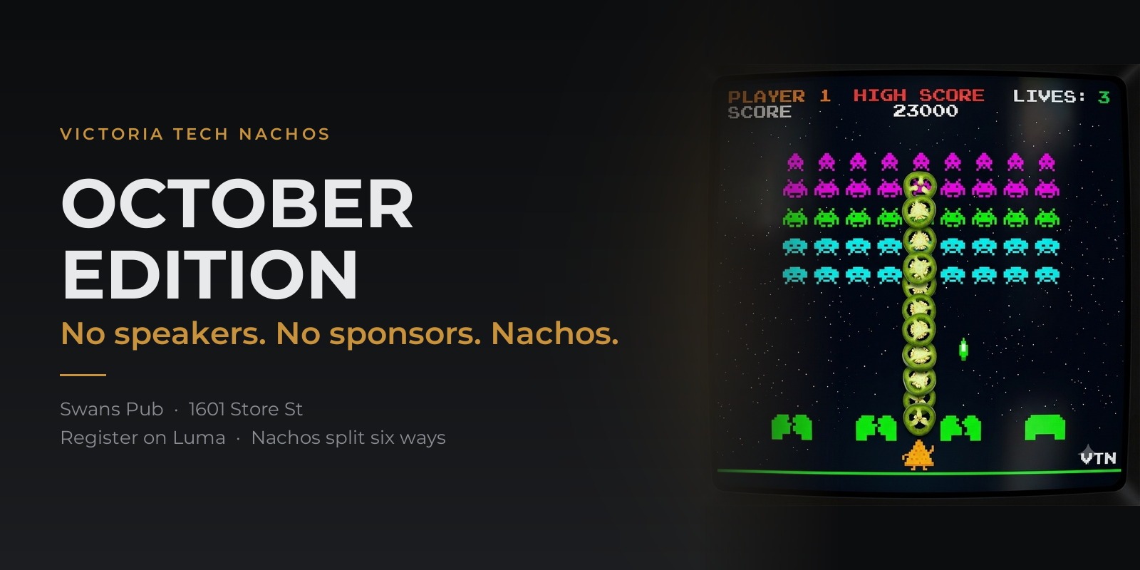 Victoria Tech Nachos promotional image